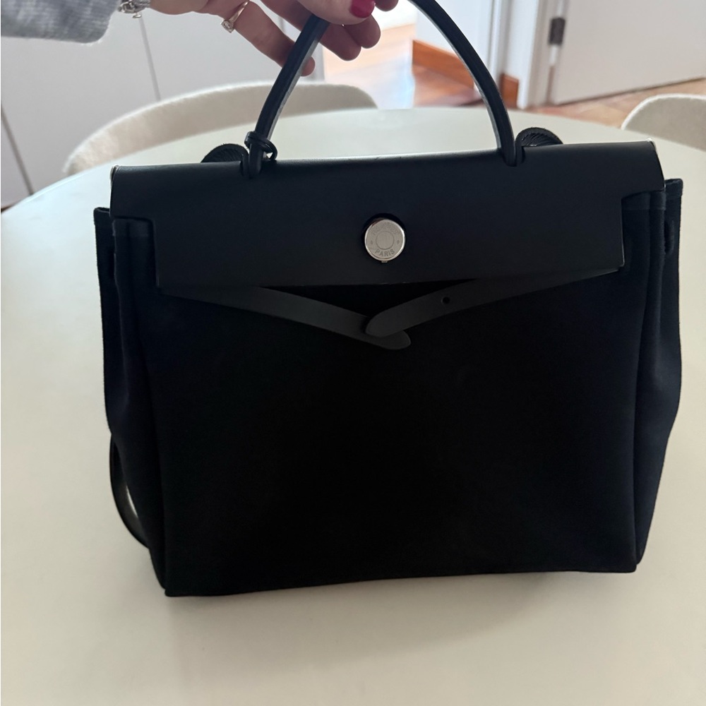 Hermes Black Tote Bag